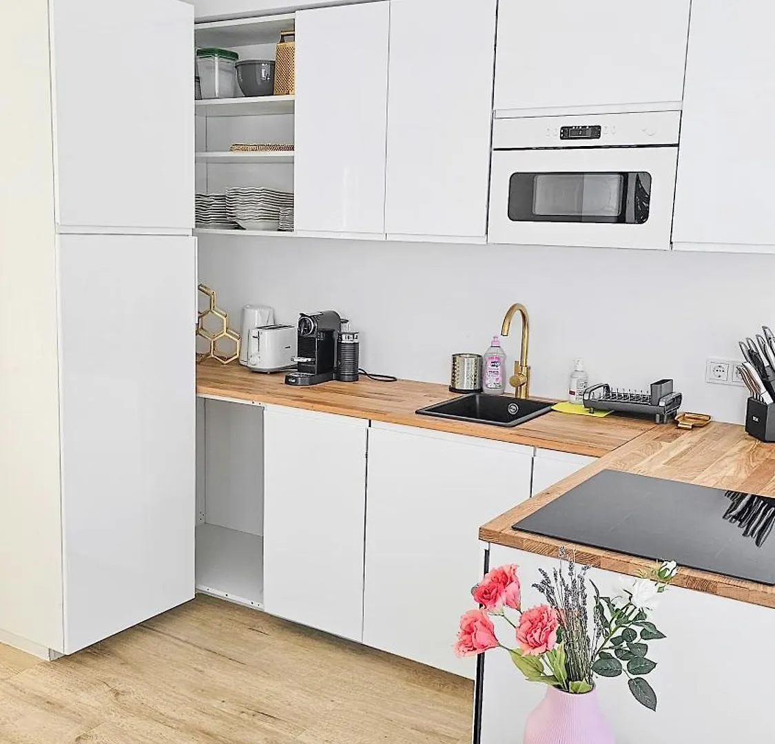Luxus Neubau 65M2 City Wohnung - L 뮌헨 아파트